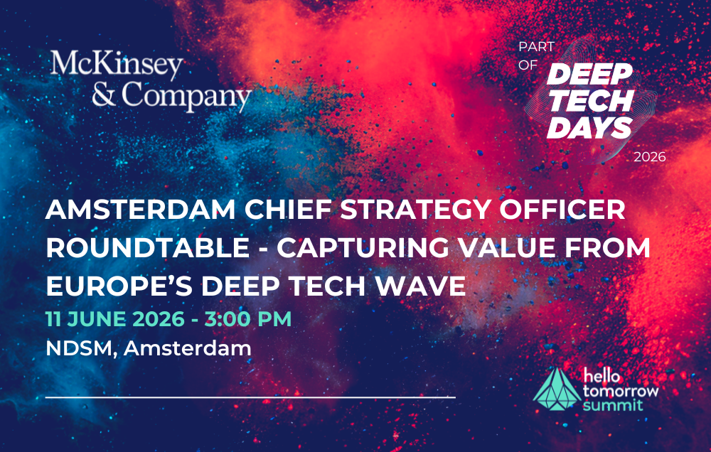 Amsterdam Chief Strategy Officer roundtable - Capturing value from Europe’s deep tech wave